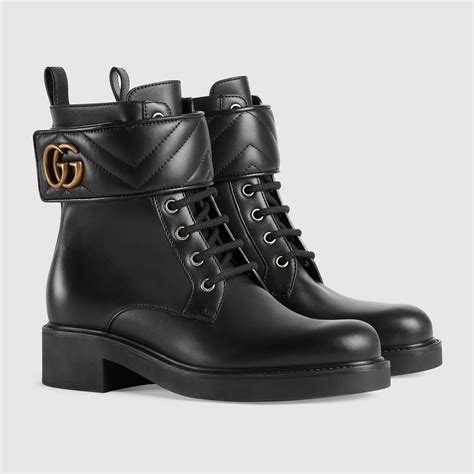 gucci women's ankle boot with double g